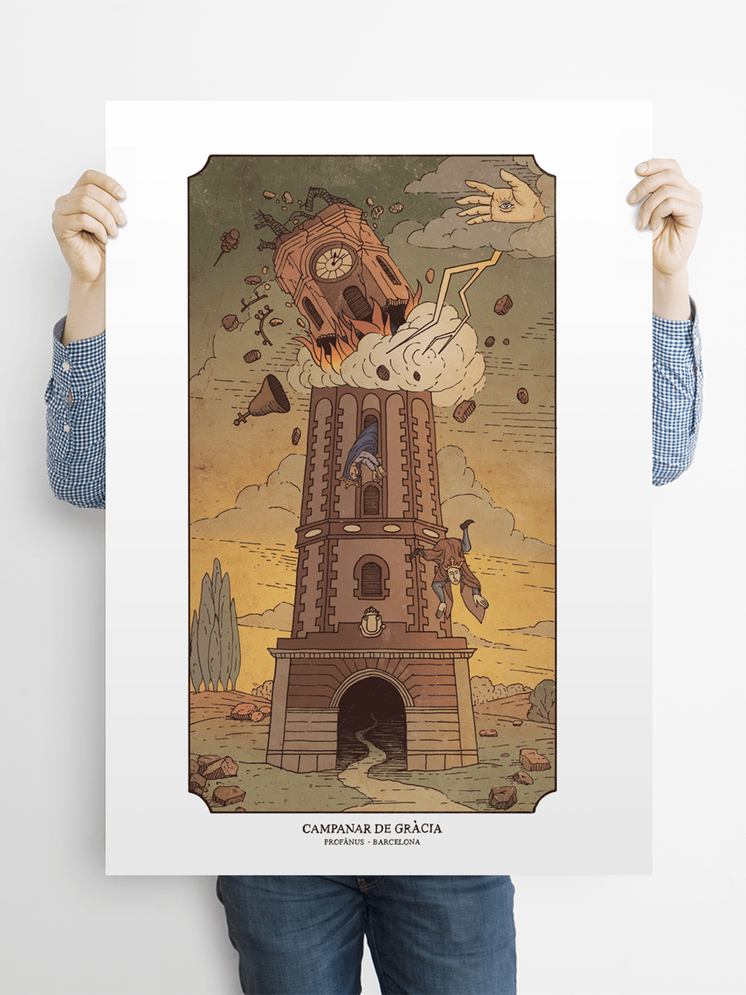 Pòster A1 Campanar de Gràcia - Imatge 2