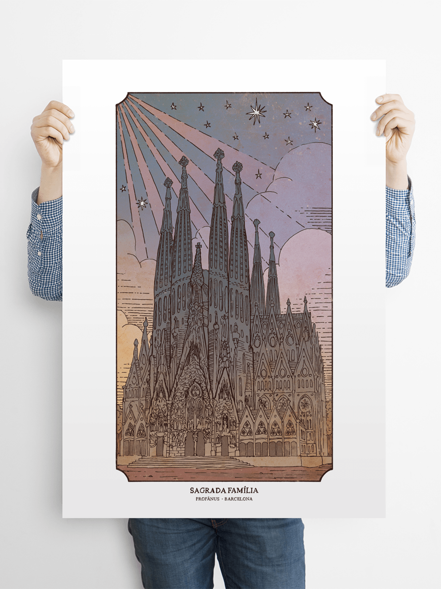 Pòster A1 La Sagrada Família - Imatge 2
