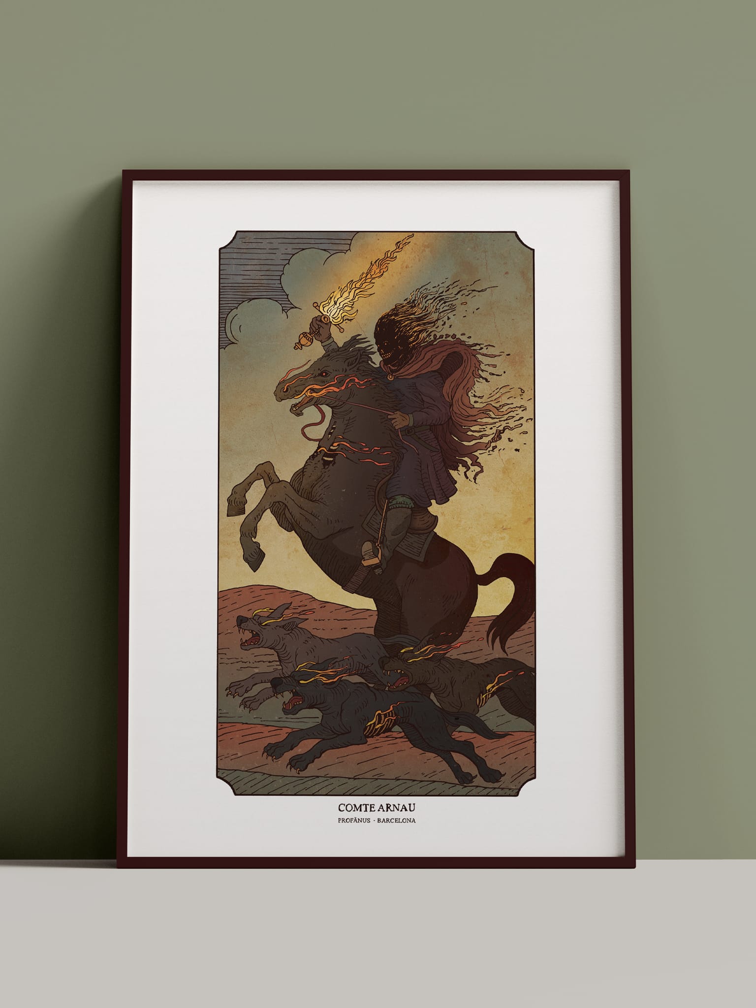 Pòster A3 Comte Arnau Pòster A3 Comte Arnau - Imatge 1